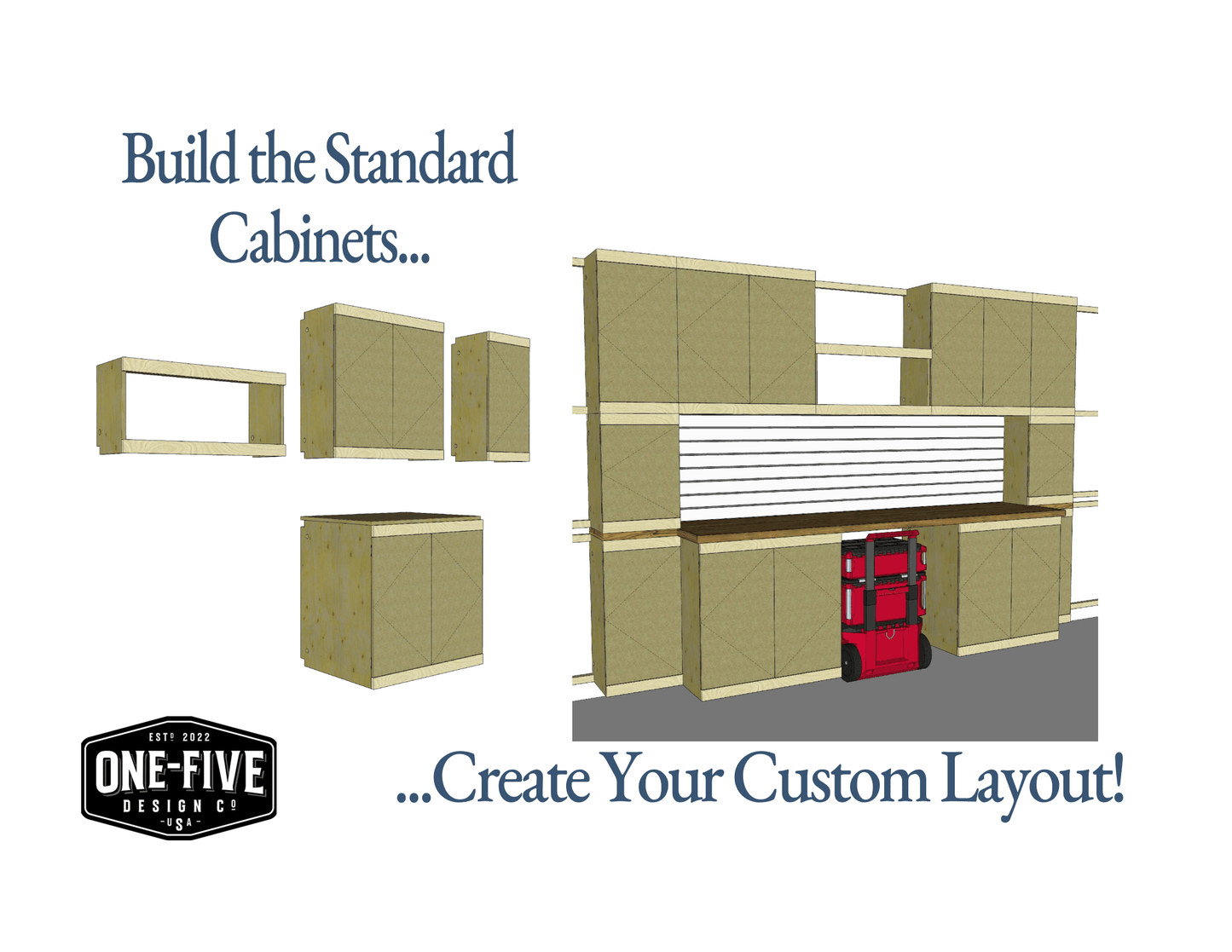 Modular Shop Cabinet Plans