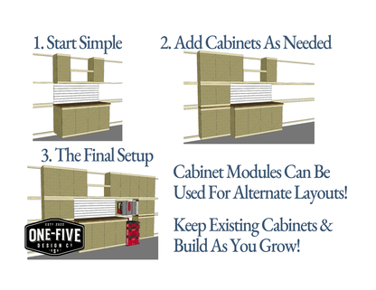Modular Shop Cabinet Plans