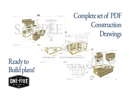 The Maker’s Bench — Storage-Focused Workbench Plans