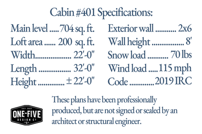 Cabin No. 401