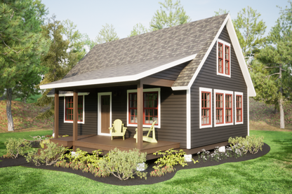 tint cabin exterior
