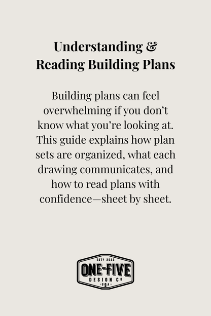Understanding and Reading Building Plans