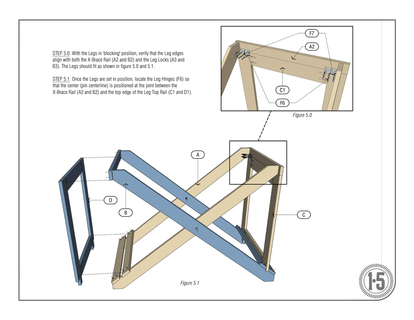 The X-Bench — Folding Portable Workbench Plans