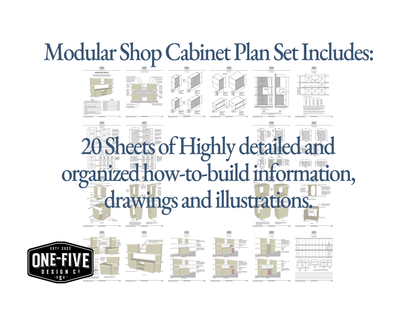 Modular Shop Cabinet Plans