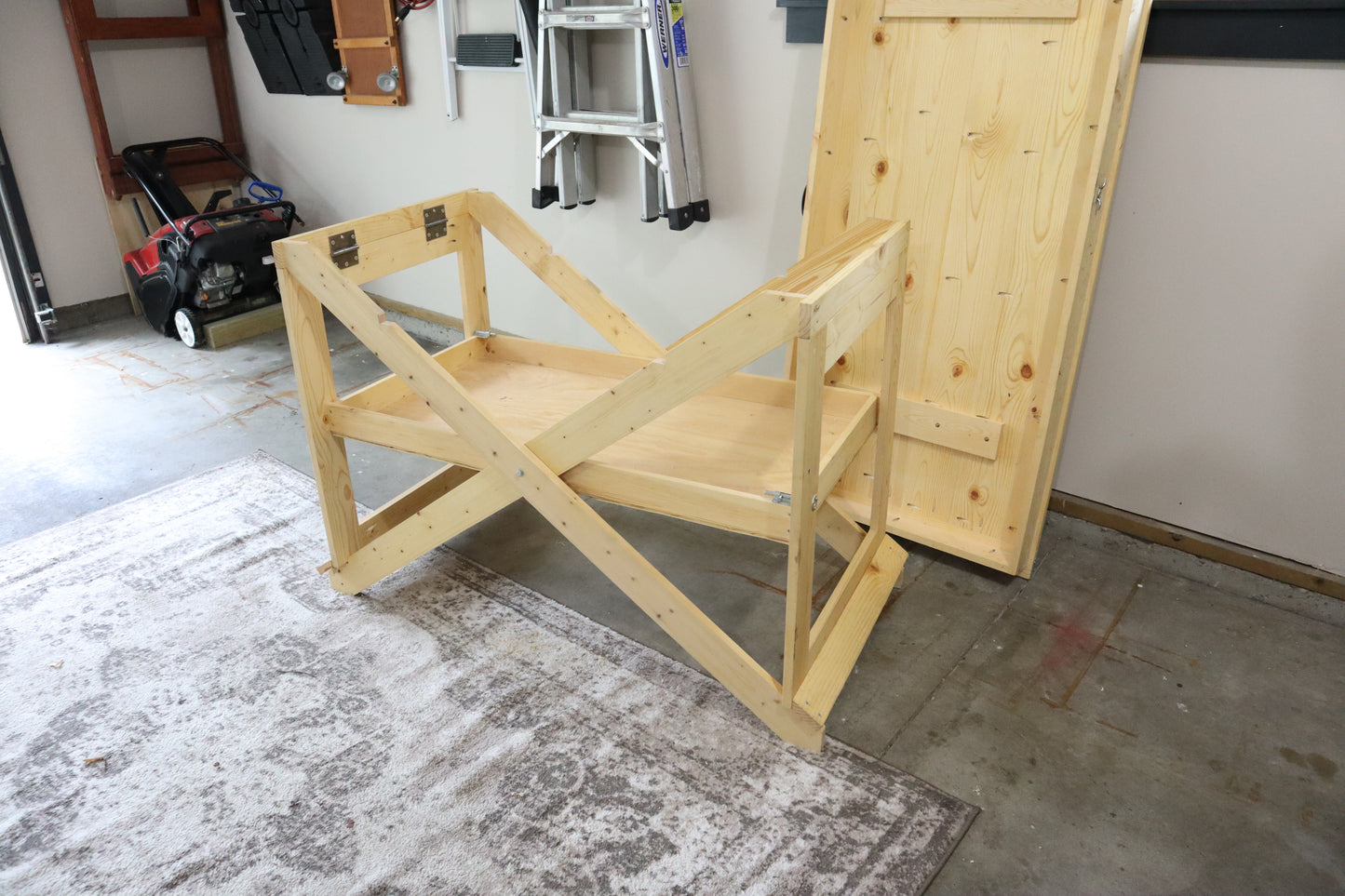 The X-Bench — Folding Portable Workbench Plans
